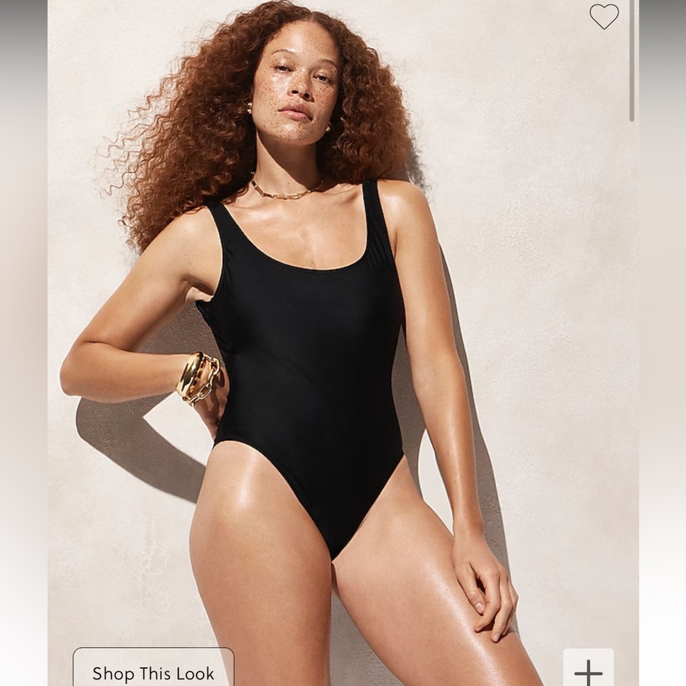 J.Crew Heritage scoopback one-piece swimsuit